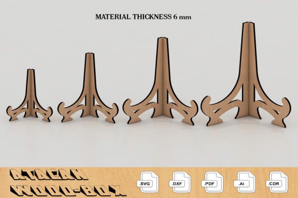 6MM Photo Holder Easel: Laser Cutting Stands Review