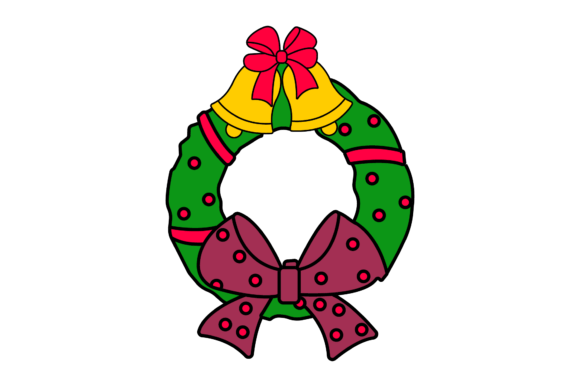 Christmas Door Display: Festive Graphics & Icons