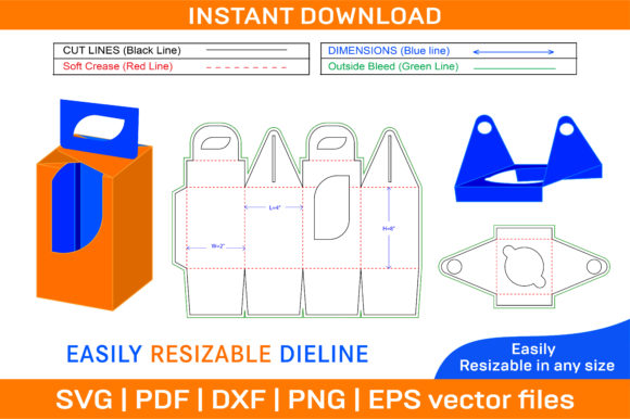 Cupcake Box Graphics & Print Templates Review