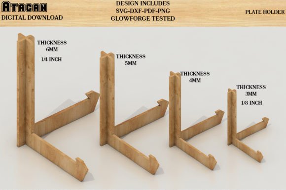 Dish Frame Holder: Laser Cutting Stands for Blogs