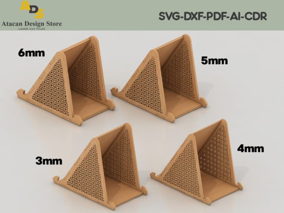Display Holder Phone Stand Templates: Graphics Review