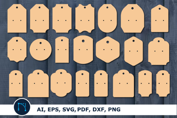 Earring Display Card Bundle: Crafts & Graphics