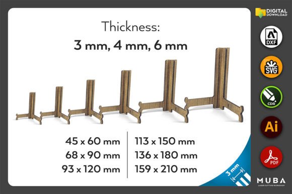 Review: Laser Cutting Stands SVG for Crafters