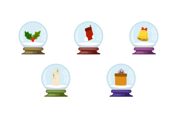Snowball Display Christmas: Festive Graphics & Icons