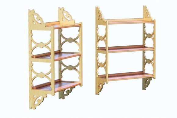 Spice Rack: Laser Cutting Stands for Crafters